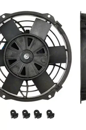 8-Inch Thermatic Electric Fan; 12-Volt Secure Checkout