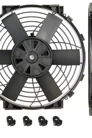 10-Inch Slimline Thermatic Electric Fan; 12-Volt Handmade